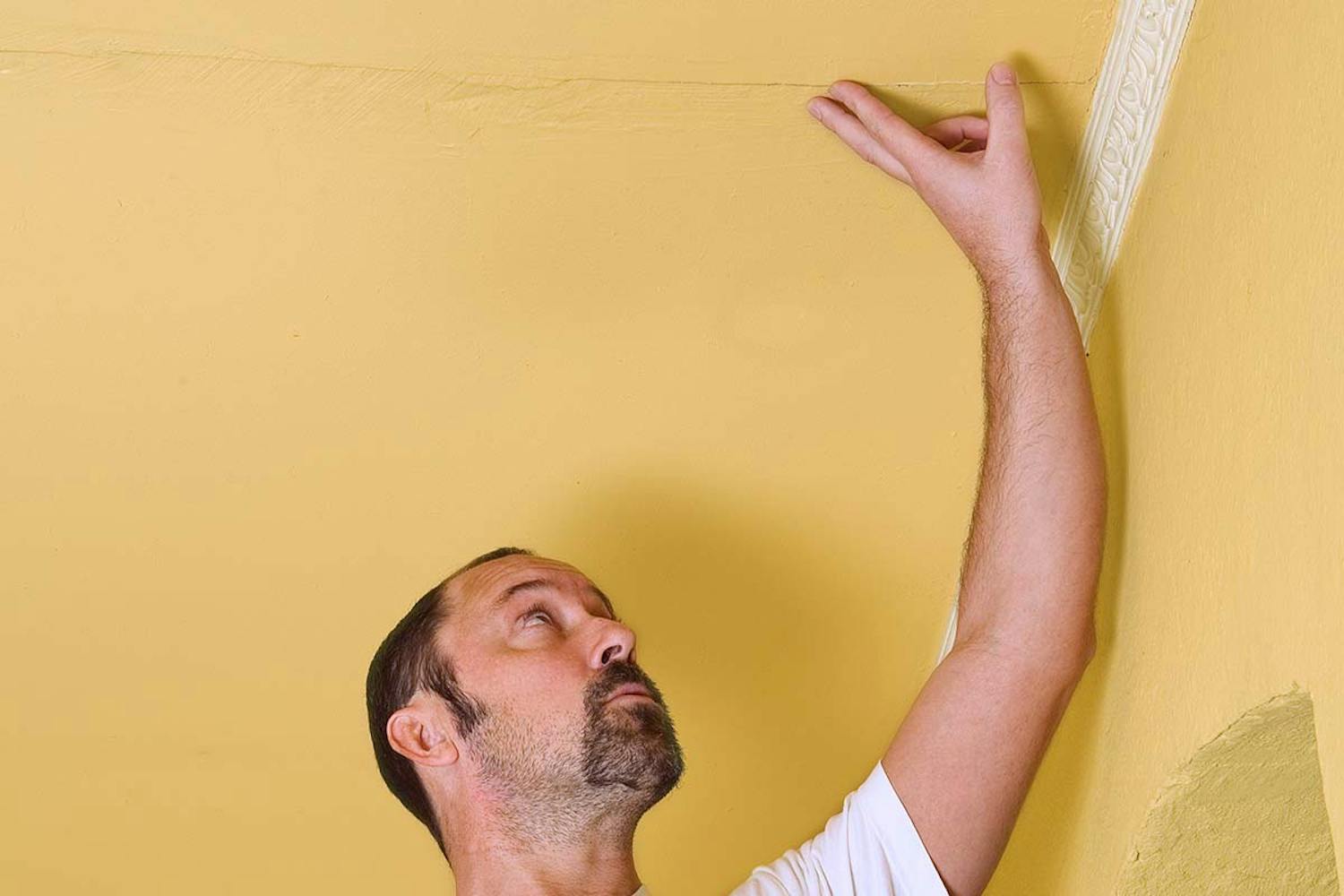 Sprekker i innvendig puss Sprekker i innvendig puss